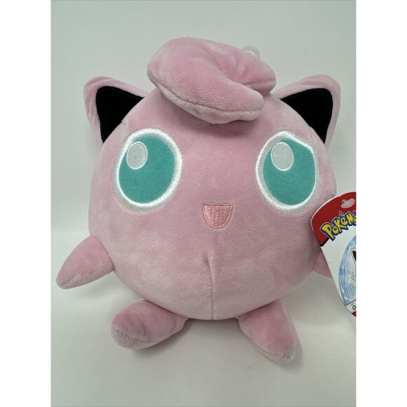 Pokemon Jigglypuff 8-Inch Plush 2019 GameFreak Wicked Cool Toys WCT NEW WITH TAG - Picture 2 of 9